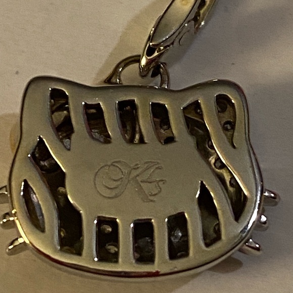 Kimora lee Simmons hello kitty pendant 18k diamonds - Picture 4 of 8